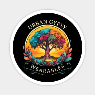 Urban Gypsy Wearables – Vibrant Tree Magnet